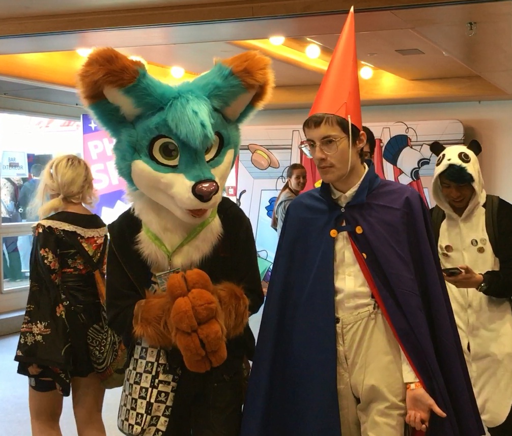 Cosplayers et mordus de mangas ont investi Montreux